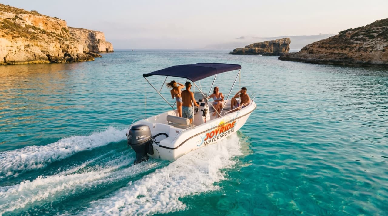 Barca self-drive 80hp 16,5ft